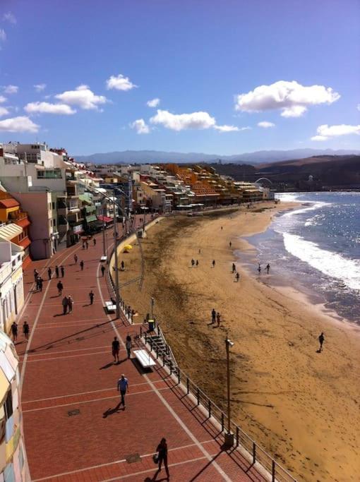 Sunrise-Sunset Amazing Seaviews Las Canteras Beach Leilighet Las Palmas de Gran Canaria Eksteriør bilde