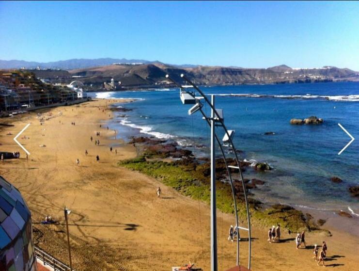 Sunrise-Sunset Amazing Seaviews Las Canteras Beach Leilighet Las Palmas de Gran Canaria Eksteriør bilde